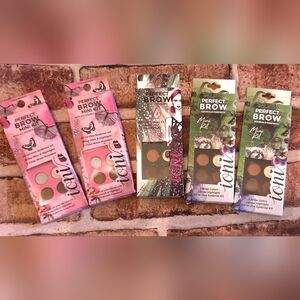 Ioni Perfect Brow Mini Kit - Neutral Brown Shades - Psck Of 5